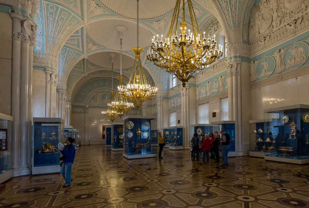 俄罗斯冬宫博物馆建筑景致图片