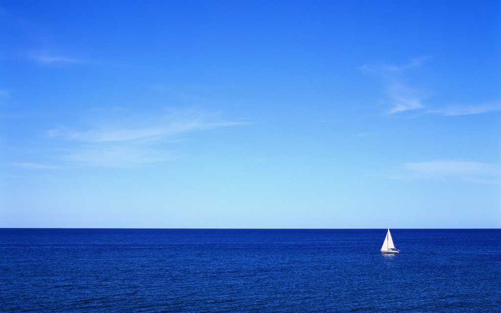海洋与帆船高清图片
