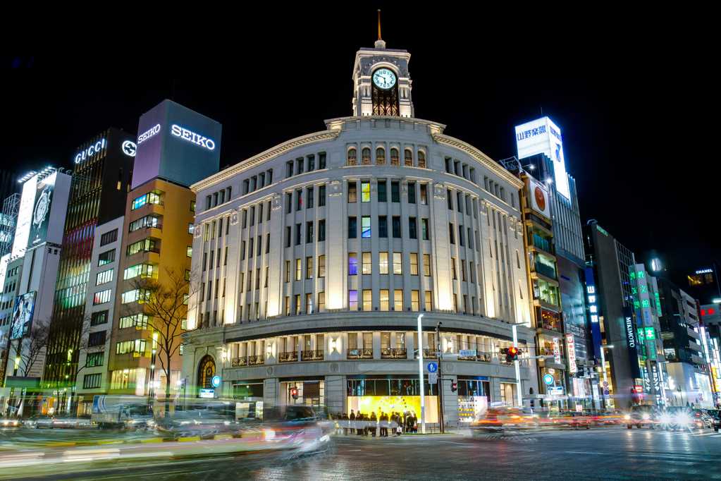 日本东京现代建筑风光图片