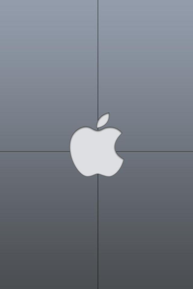 苹果灰色iPhone壁纸