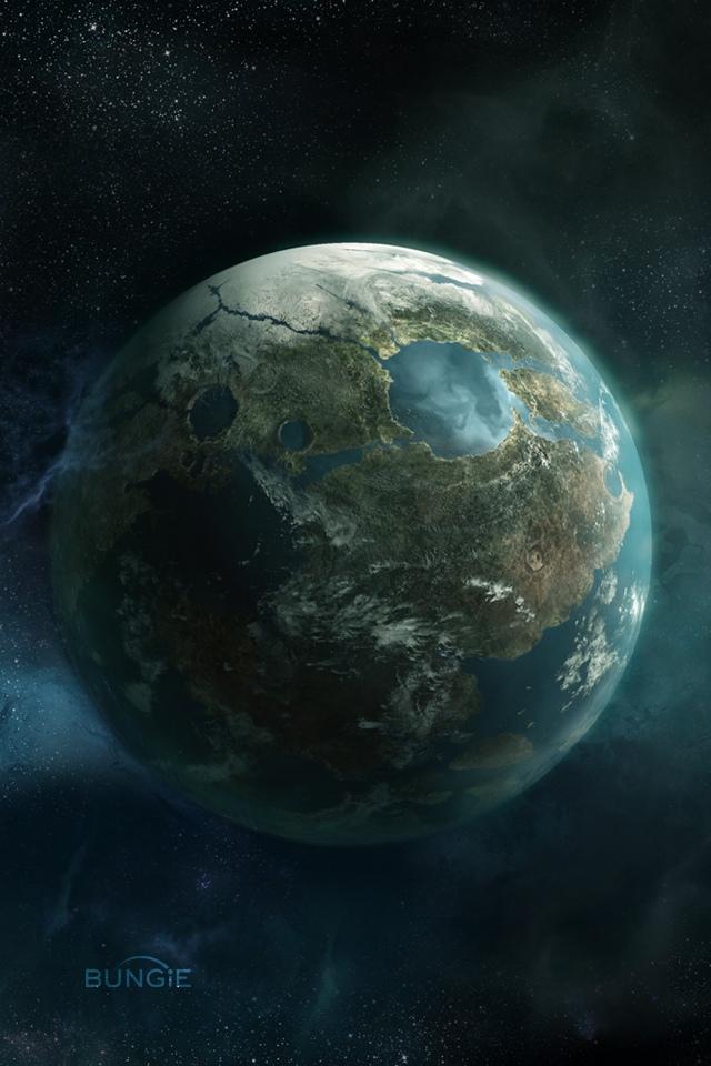 第二颗行星地球iPhone壁纸