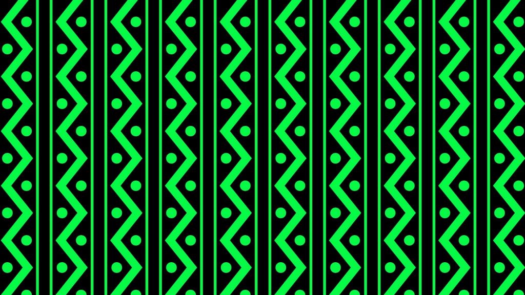 规律绿色荧光折线背景图