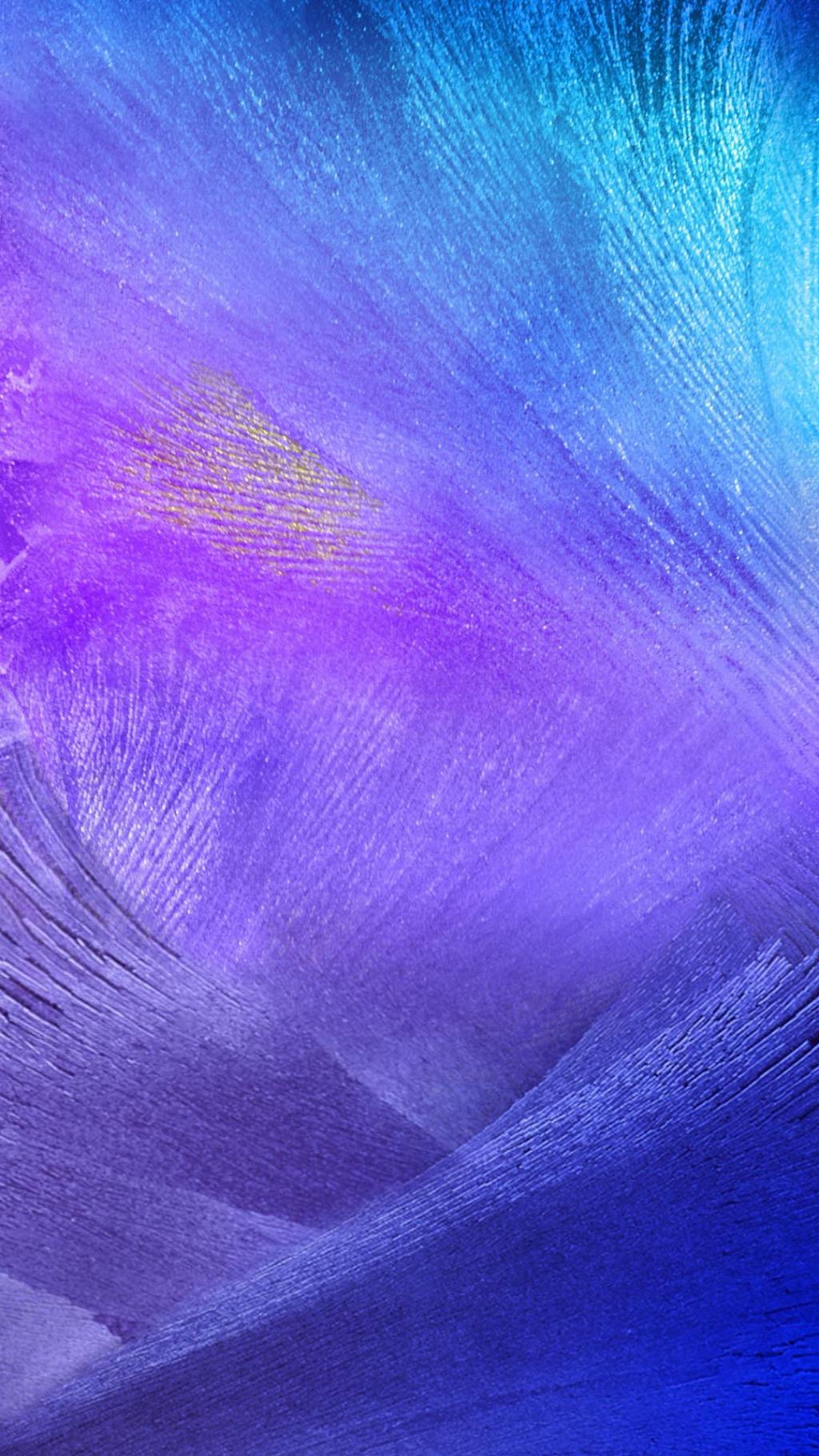紫色的羽毛笔触摸iPhone 6 Plus高清壁纸