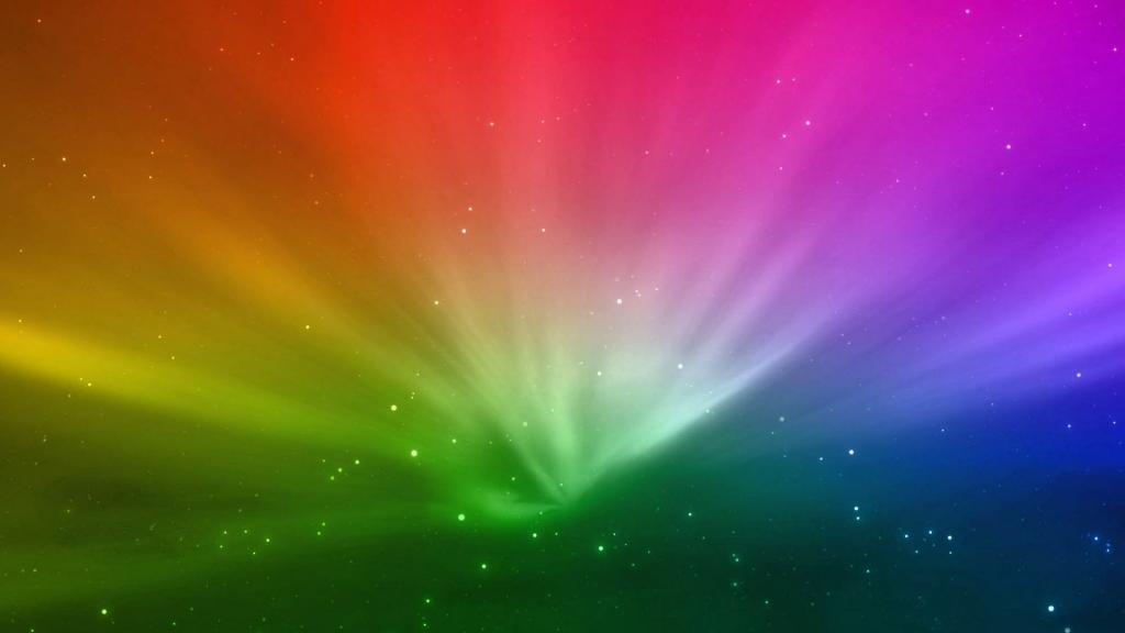 彩虹的Mac壁纸