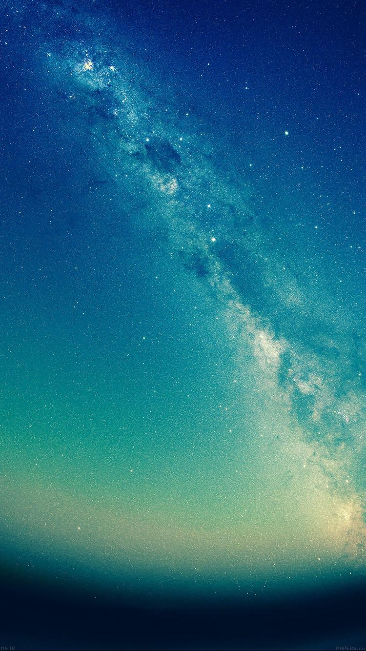 银河星尘灰针孔照片iPhone 6壁纸