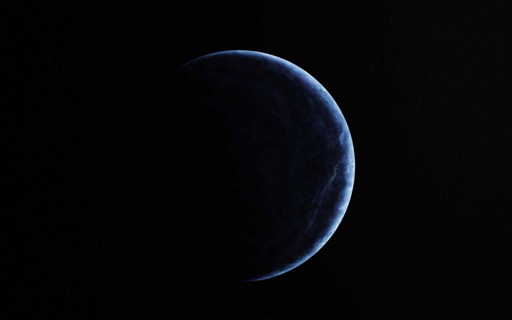 蓝色星球的Mac壁纸