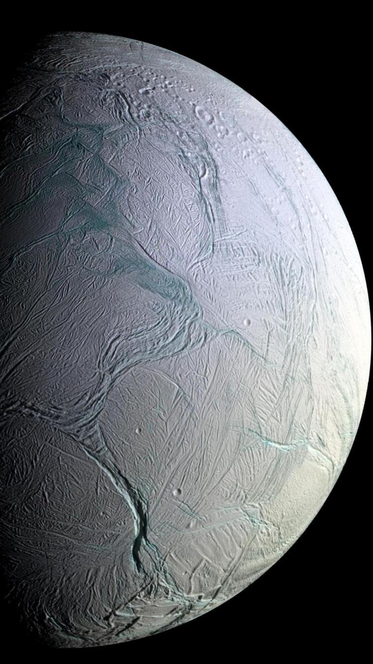 土卫二月亮土星iPhone 6壁纸