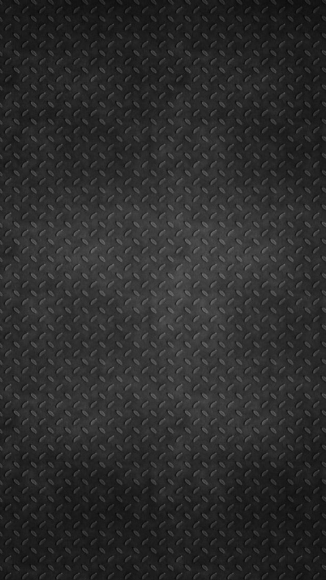 黑金属表面样式iPhone 5墙纸
