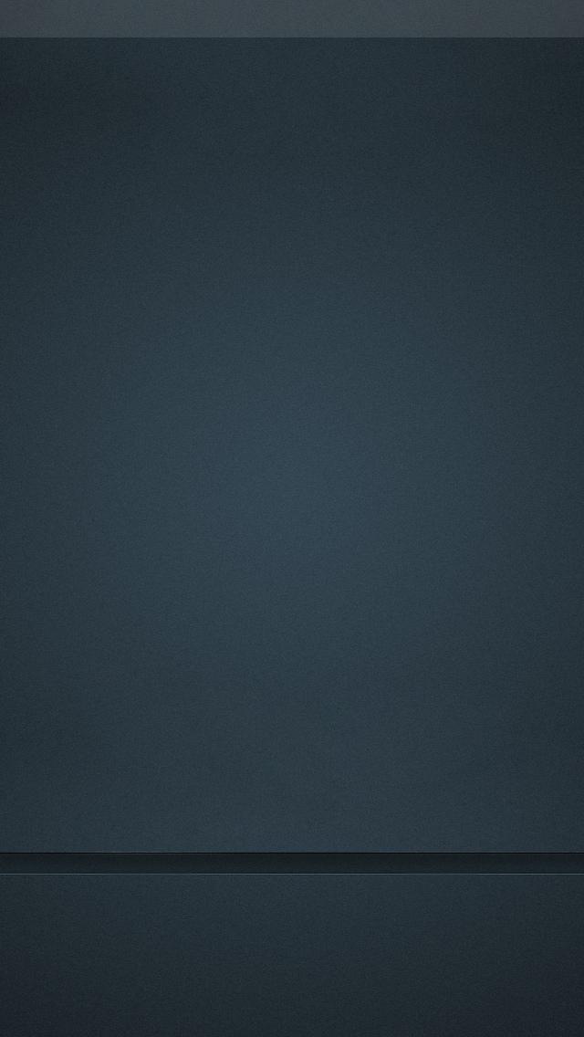清洁蓝灰色主屏幕iPhone 5壁纸
