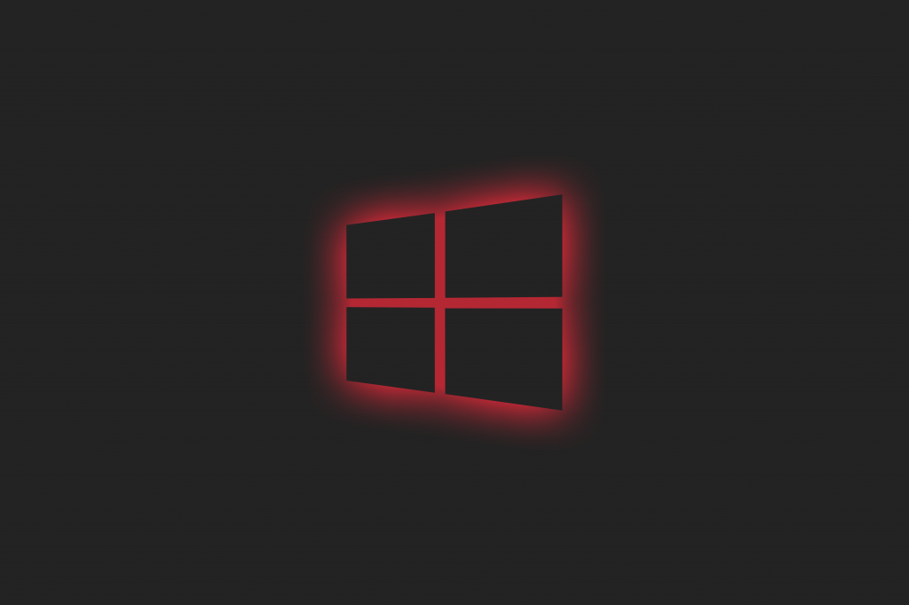 windows 10系统简约发光背景