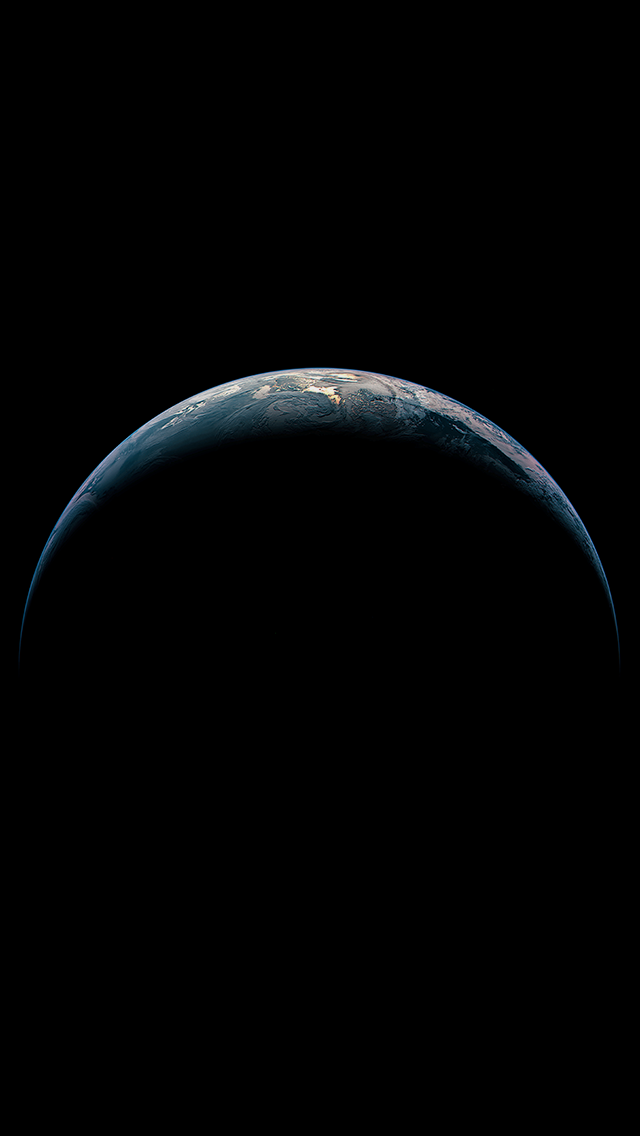 iOS 8行星地球iPhone 5壁纸