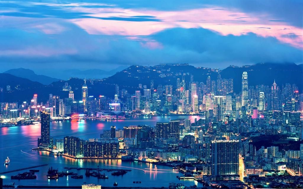 香港夜间mac壁纸 图片 Ios桌面