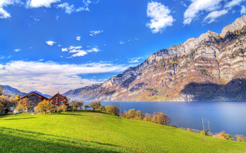 瑞士湖Mac壁纸