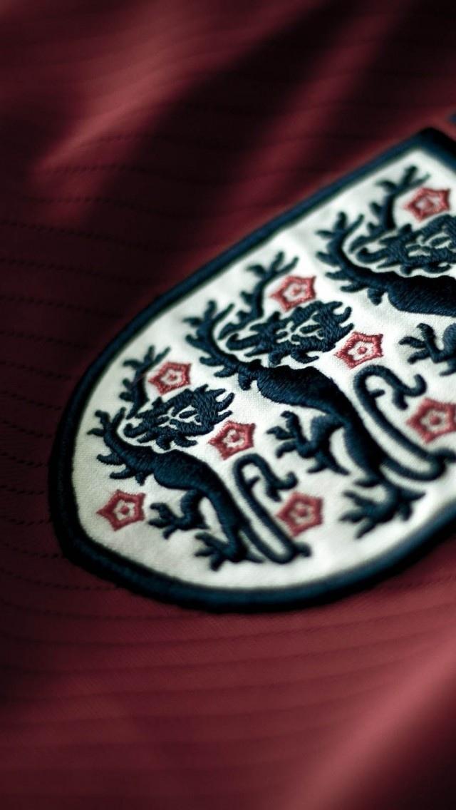 英格兰足球球衣冠世界杯2014年iPhone 5壁纸