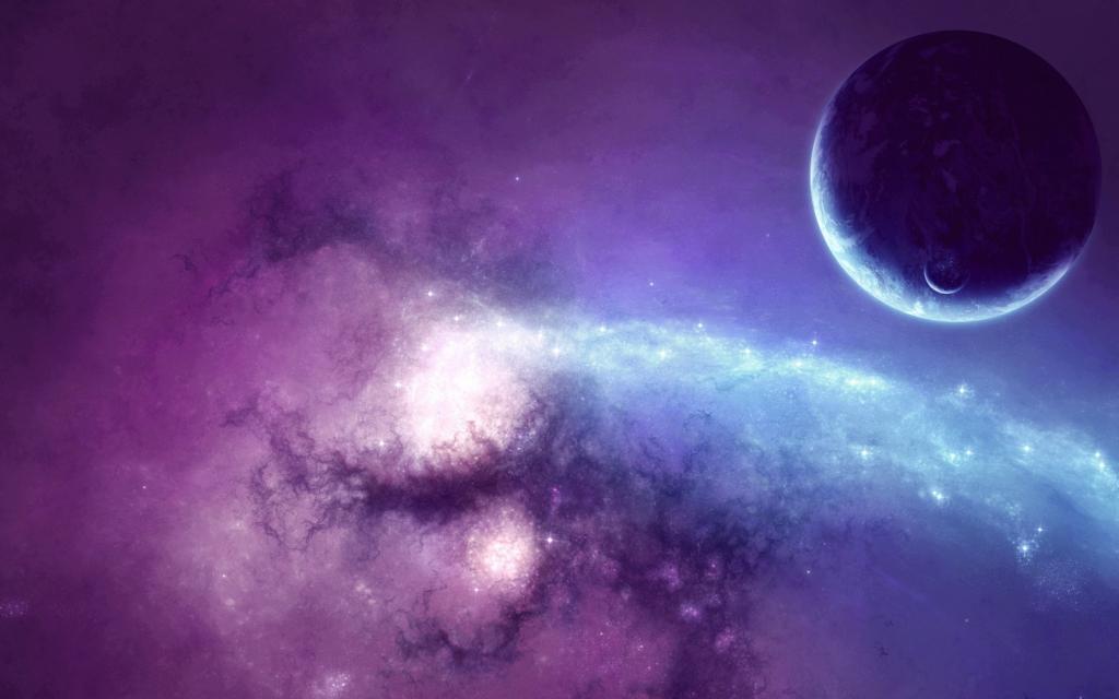 紫色星云2 Mac壁纸