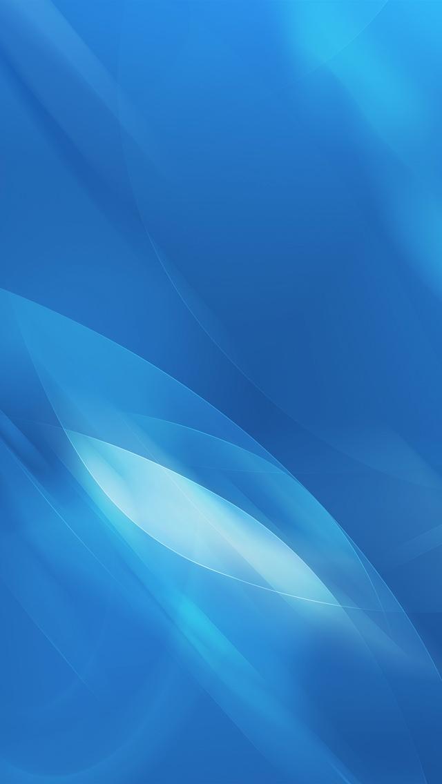 蓝色抽象等高线iPhone 5壁纸