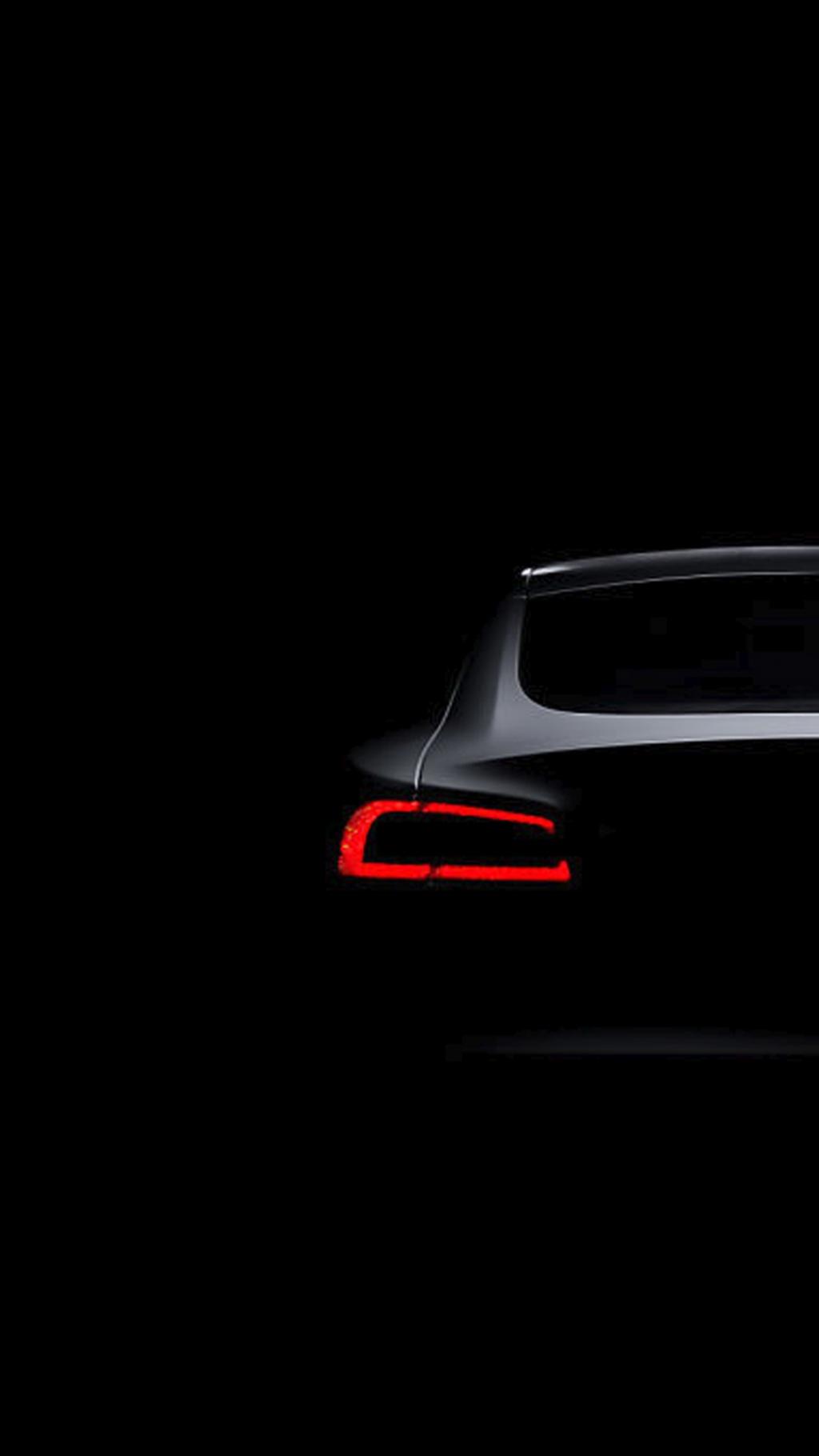 特斯拉Model S黑暗制动灯iPhone 6+高清壁纸