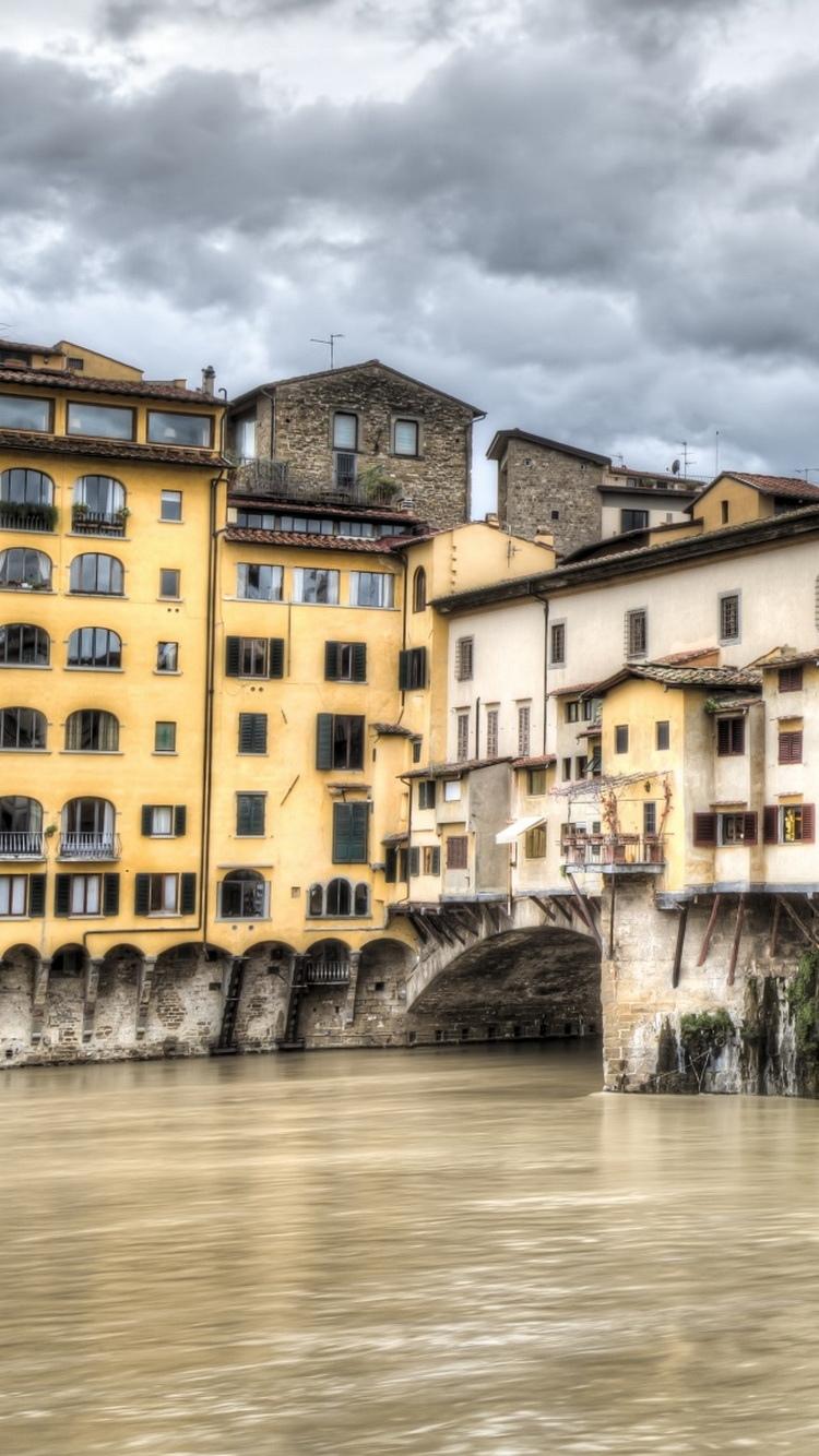 佛罗伦萨桥iPhone 6壁纸