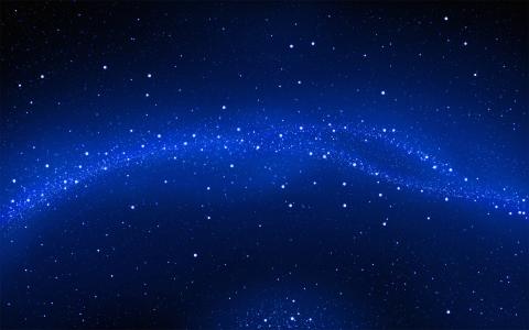 美丽的夜空Mac壁纸