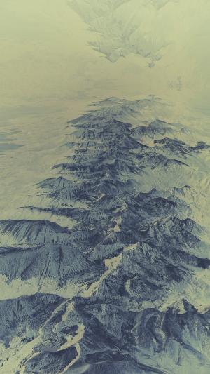 山脉冬季雪iPhone 6加高清壁纸