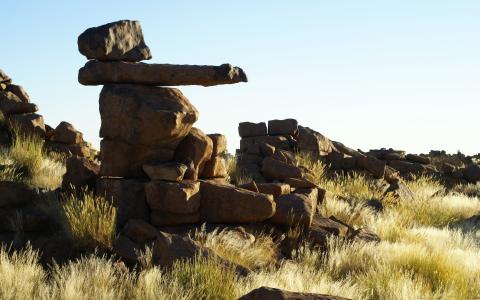 巨人游乐场纳米比亚沙漠Mac壁纸