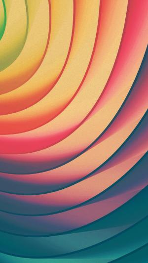 复古彩虹条纹阴影iPhone 5壁纸