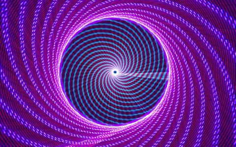 紫色圆形螺旋背景图
