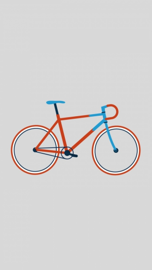 时髦自行车iPhone 5壁纸
