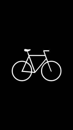 平简单的自行车时髦iPhone 6加高清壁纸
