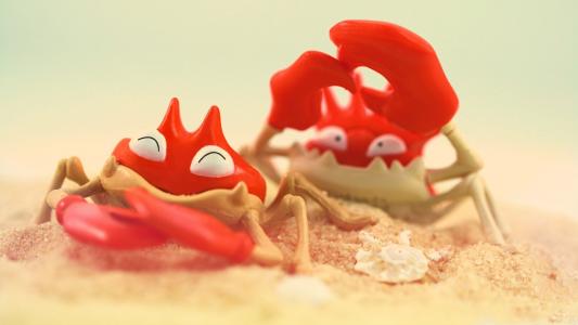 有趣的螃蟹Mac壁纸
