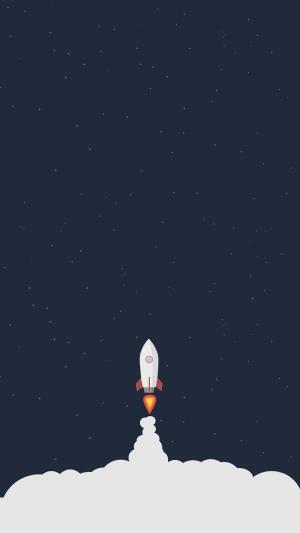 火箭发射图iPhone 6+高清壁纸