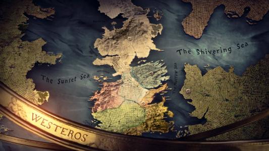 Westeros地图Mac壁纸