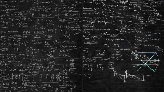 科学黑板数学公式iphone 5壁纸 图片 Ios桌面