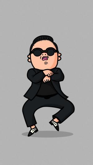 PSY – Gangnam Style iPhone 5 Wallpaper