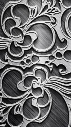 金属雕刻iPhone 6壁纸