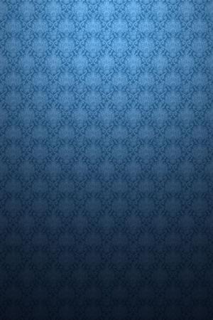 蓝色巴洛克式的iPhone壁纸