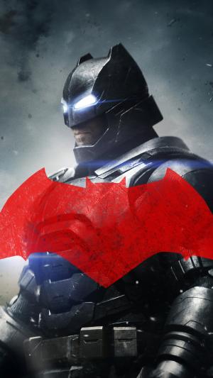 蝙蝠侠与超人本阿弗莱克iPhone 6 Plus高清壁纸