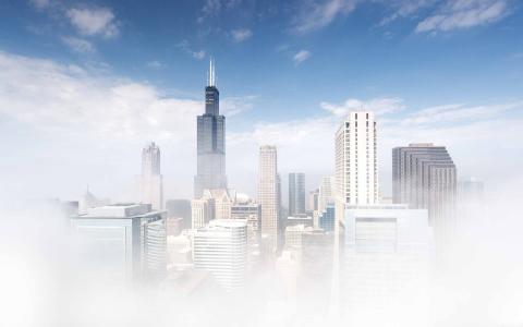 芝加哥雾Mac壁纸