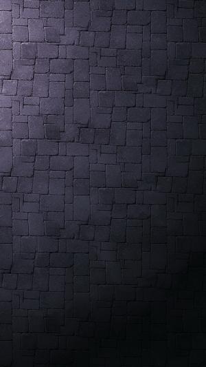 石墙简单的黑暗纹理iPhone 6壁纸