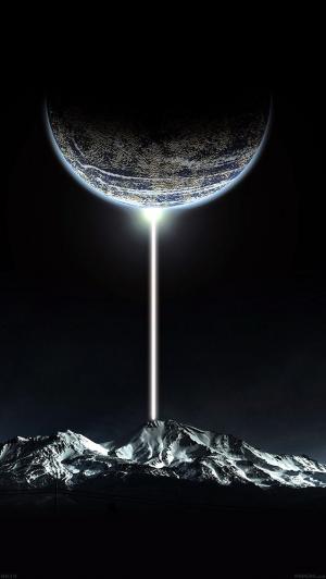 光线到另一个星球iPhone 5壁纸