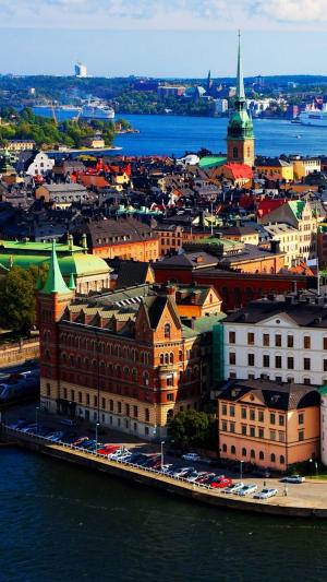 斯德哥尔摩瑞典iPhone 6壁纸