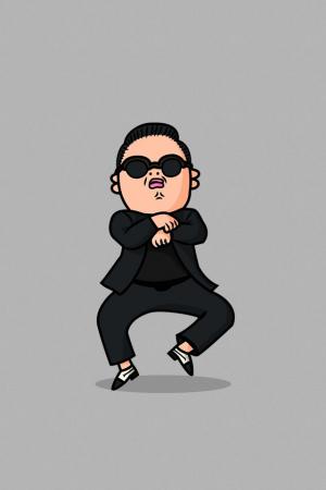 PSY – Gangnam Style iPhone Wallpaper