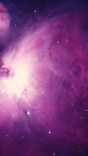 紫色超新星星云爆炸iPhone 6壁纸