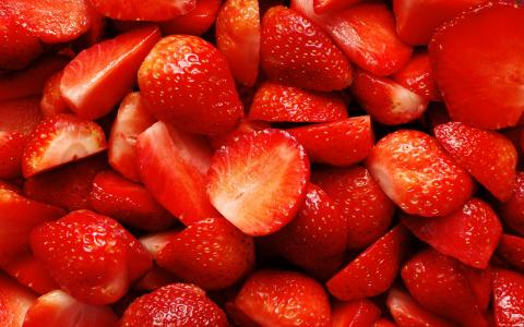 美味香甜的草莓