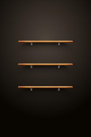 3木架子iPhone壁纸