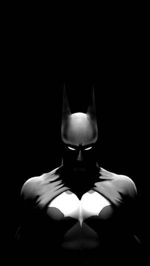 蝙蝠侠黑暗的插图iPhone 6 Plus高清壁纸