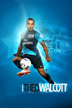 Arsenal – Theo Walcott iPhone Wallpaper
