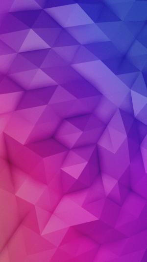 3D紫色三角形回报iPhone 5墙纸