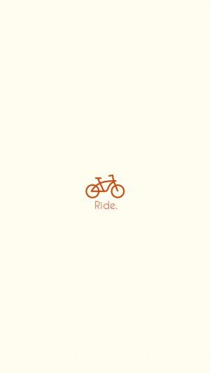 简单的自行车平最小的iPhone 5壁纸