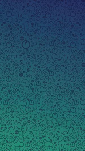 闪电螺栓符号模式iPhone 6壁纸